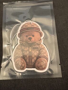 Fashion Beige Teddy Bear Air Freshener